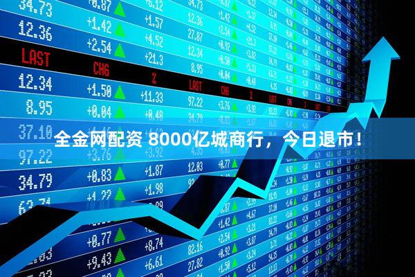 全金网配资 8000亿城商行，今日退市！