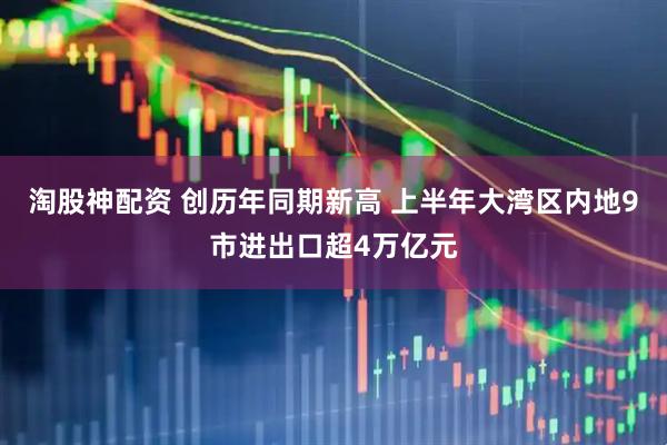 淘股神配资 创历年同期新高 上半年大湾区内地9市进出口超4万亿元