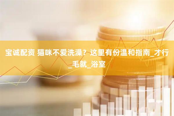 宝诚配资 猫咪不爱洗澡？这里有份温和指南_才行_毛就_浴室